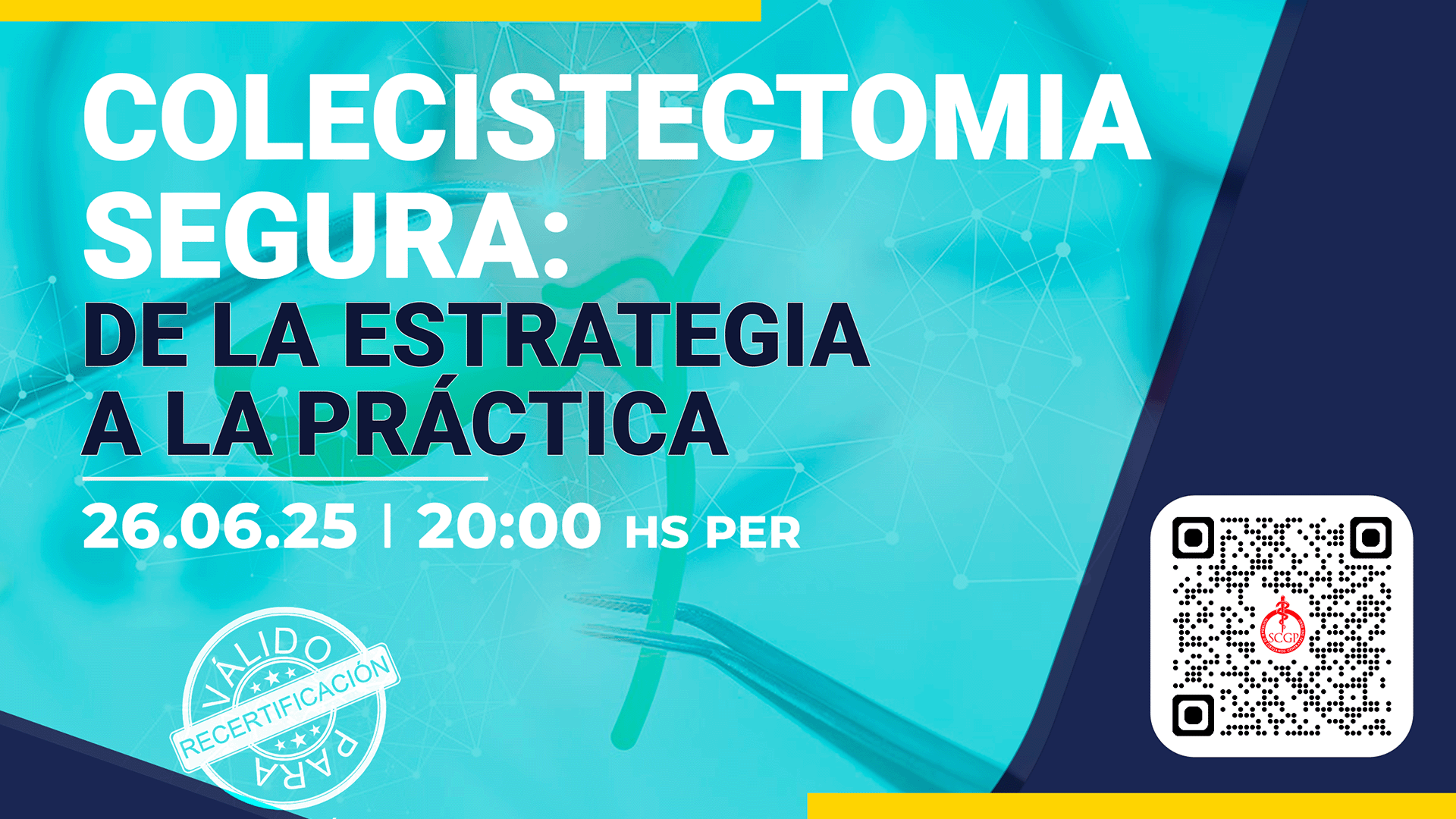 AFICHE SCGP YOUTUBE JUEVES 26 junio 2025