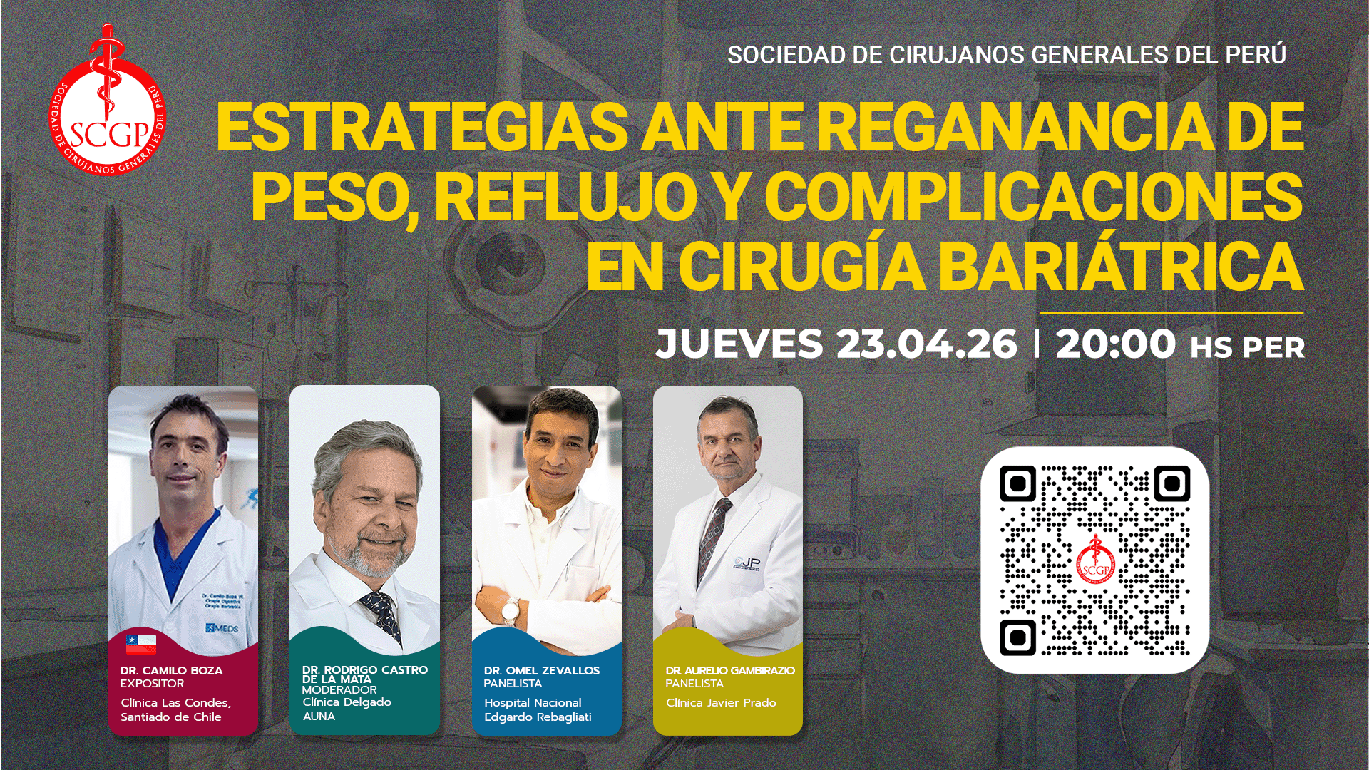 Afiche Jueves 23 abril YouTube