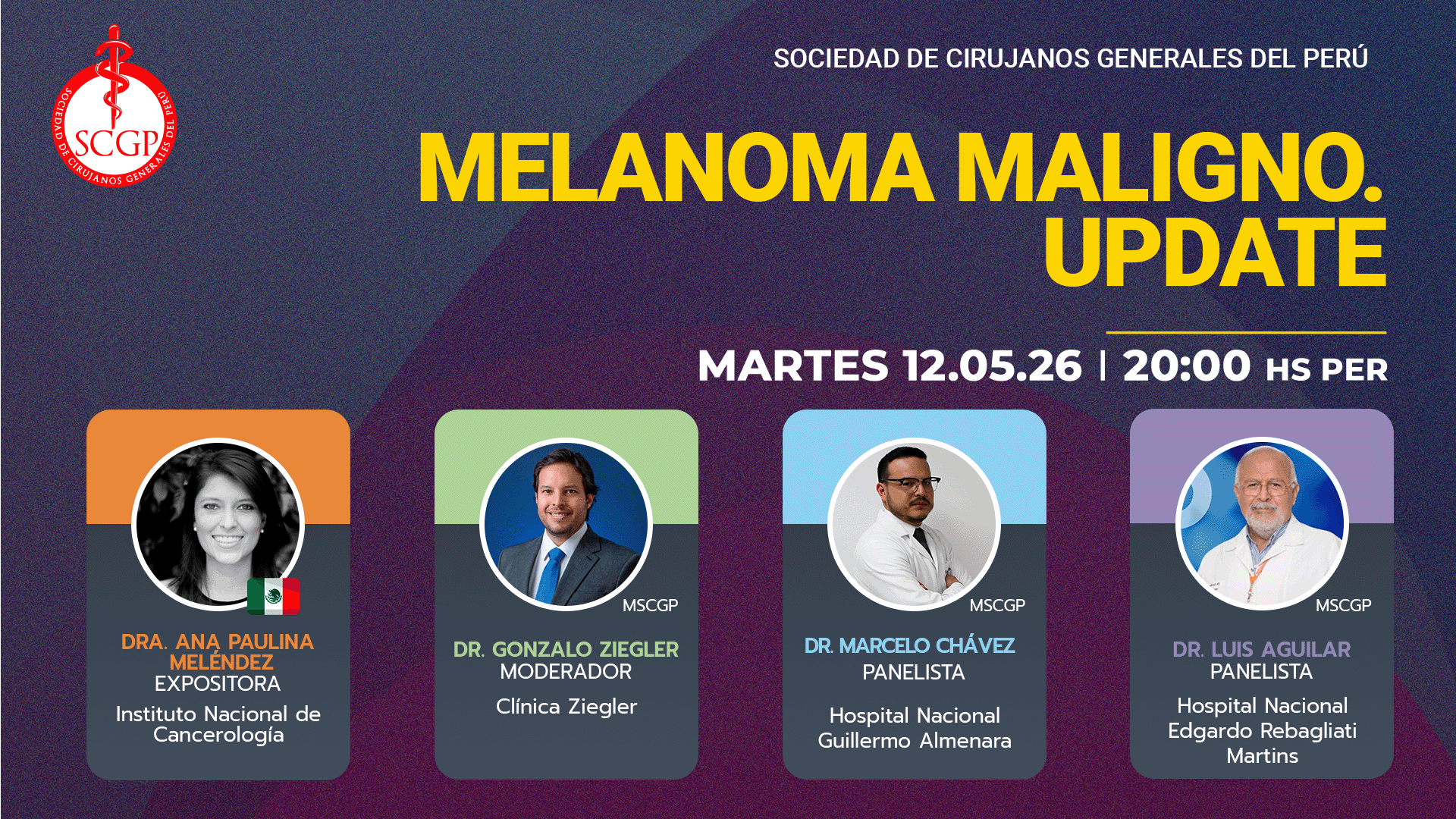 Afiche Martes 12 mayo YouTube