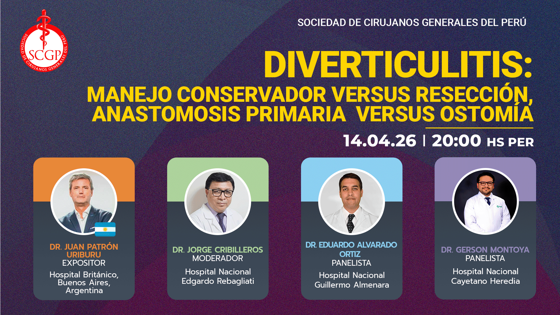 Afiche Martes YouTube 14 ABRIL