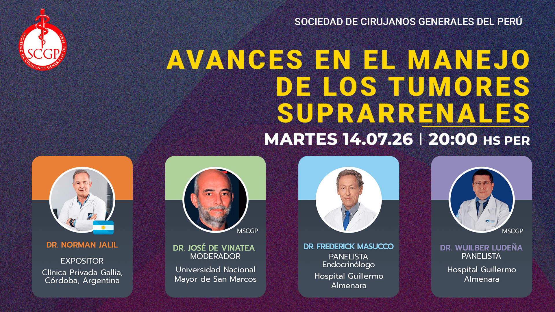 Afiche Martes YouTube 14 julio