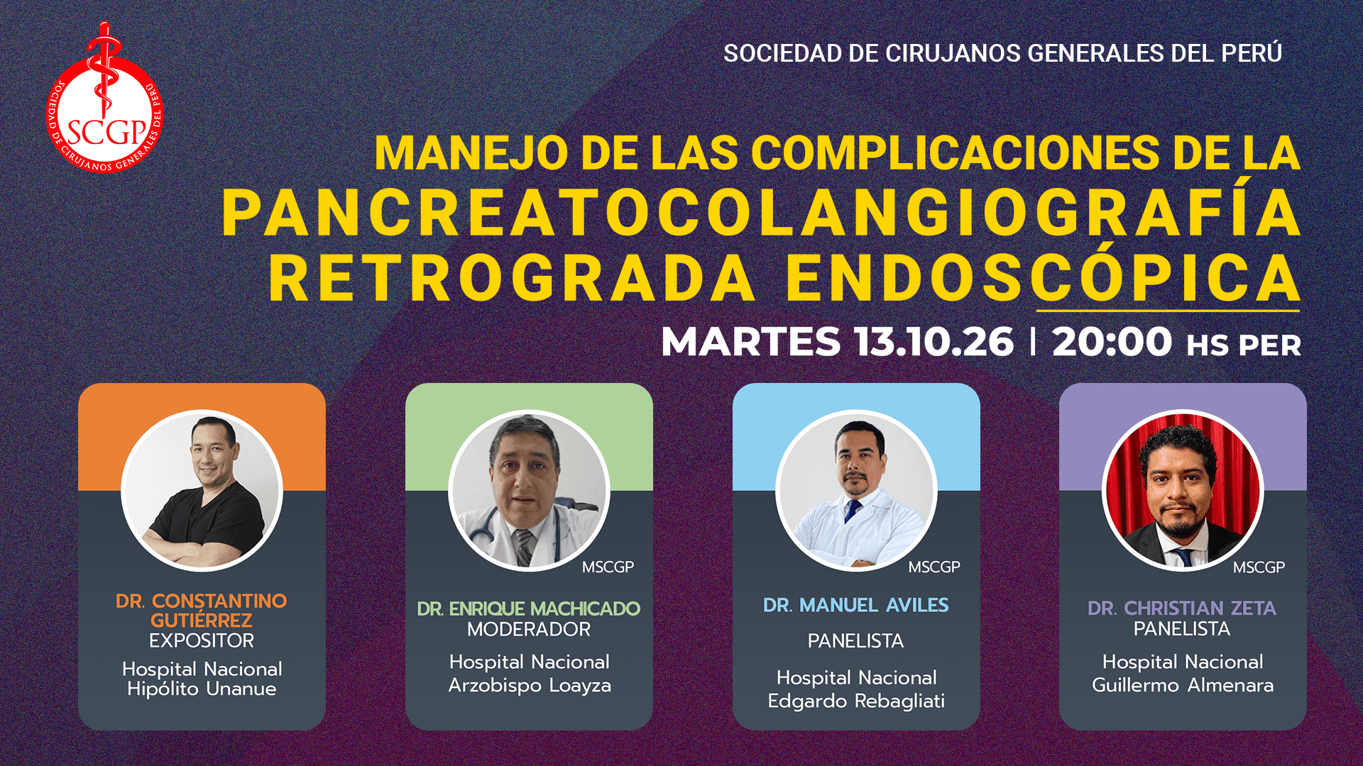 Afiche Martes 13 octubre YouTube